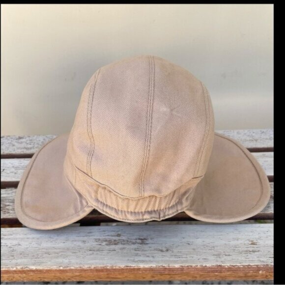 Helen Kaminski 100% Cotton Wide Brim Packable Sun Hat – Tan main image 5